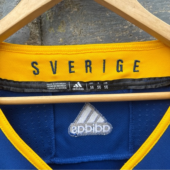 Adidas Henrik Lundqvist Sweden 2016 World Cup Of Hockey Jersey Olympics Hockey - Picture 3 of 8
